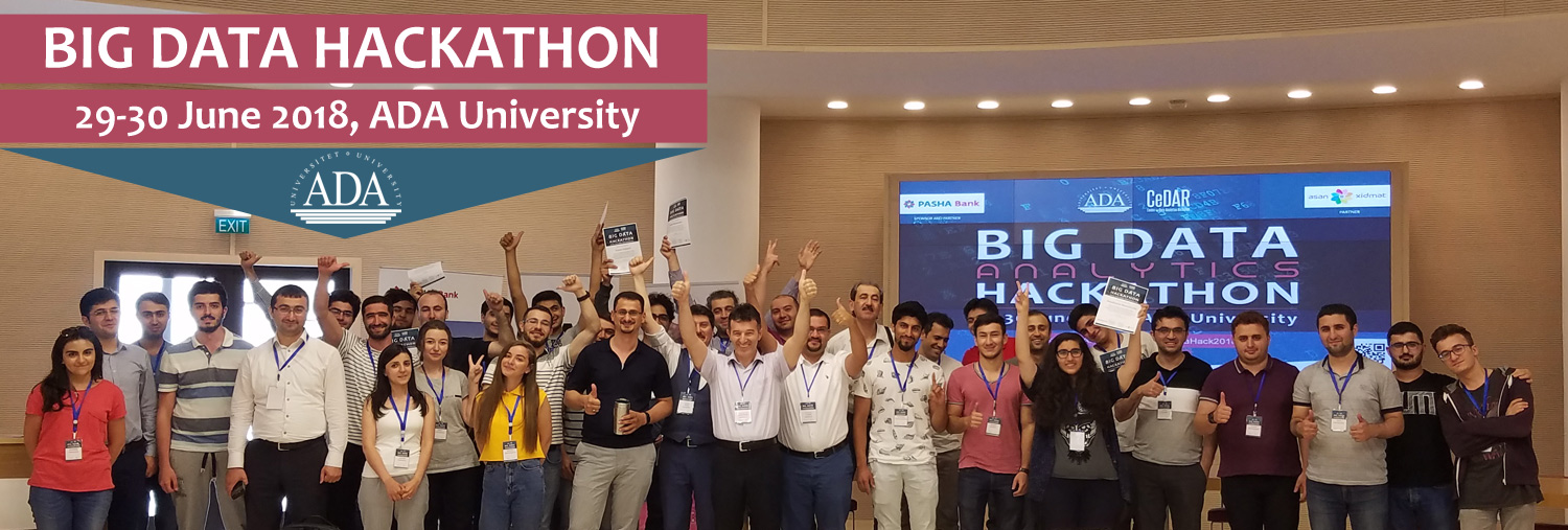 Big Data Hackathon 2018, ADA University, Abzatdin Adamov